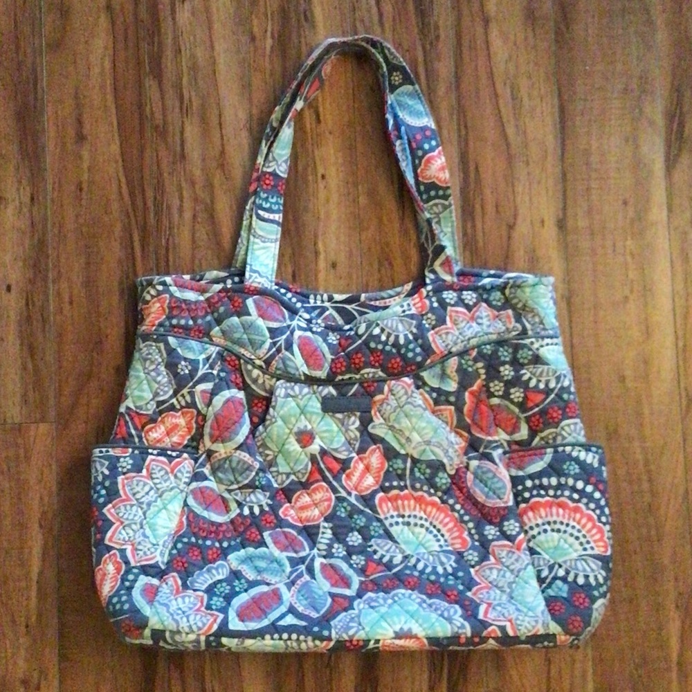 Vera Bradley Quilted Nomadic Floral Tote